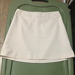 Express Cream Mini Skirt for Women